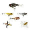 3D Eyes Metal Fishing Lure With Hook - 3.5 Cm Long